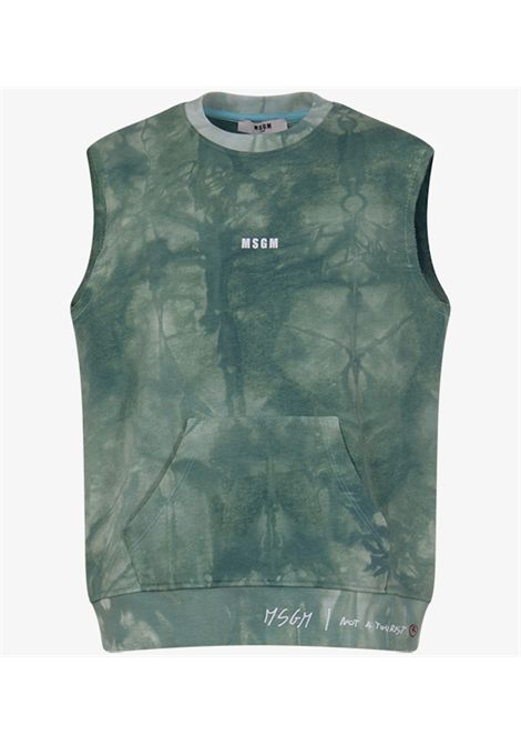 Felpa smanicata MSGM KIDS | S6MSJBSW244089